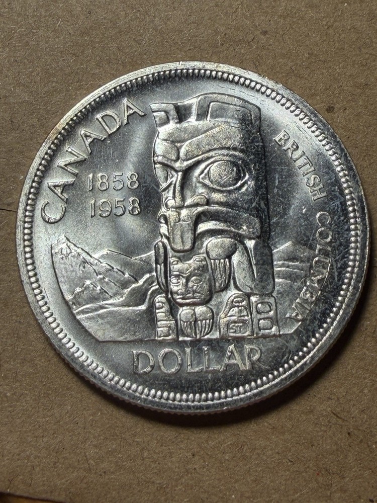 1958 Canadian Silver Dollar - As Shown! (#2457)