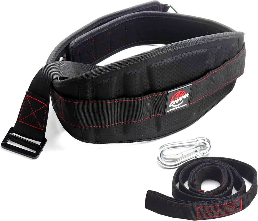 Heavy-Duty Belt for Belt Squats, Weight Training Rack Attachment, Squat Machine