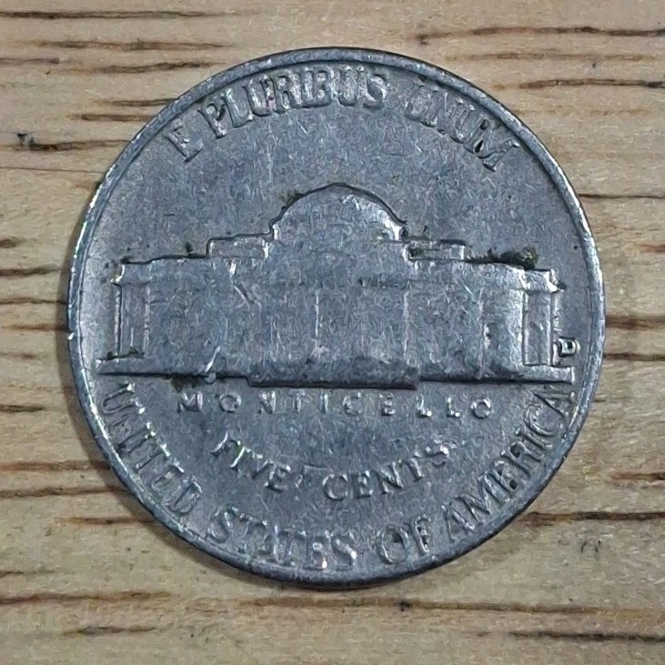 1961 D JEFFERSON NICKEL