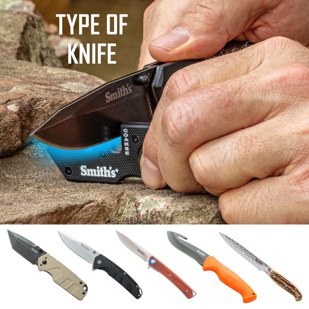 Smith’s 50982 Pocket Pal Mini Tactical Knife Sharpener - Black - 2