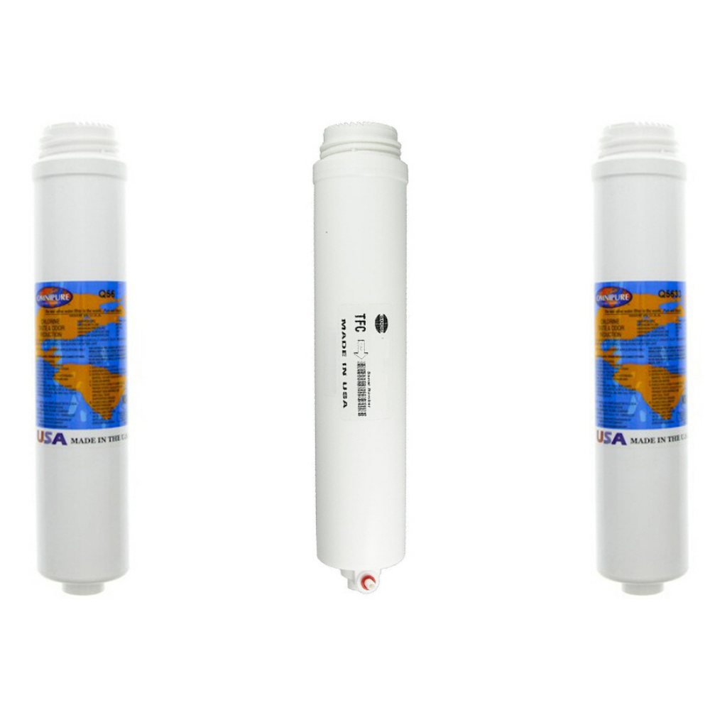 PuROTwist 3000 RO Filter Replacement Kit with 36 GPD Membrane