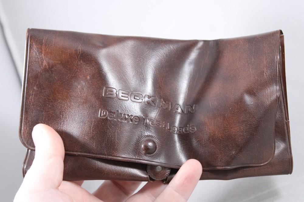 Beckman Industrial Deluxe TEST LEAD - Case Holder ONLY