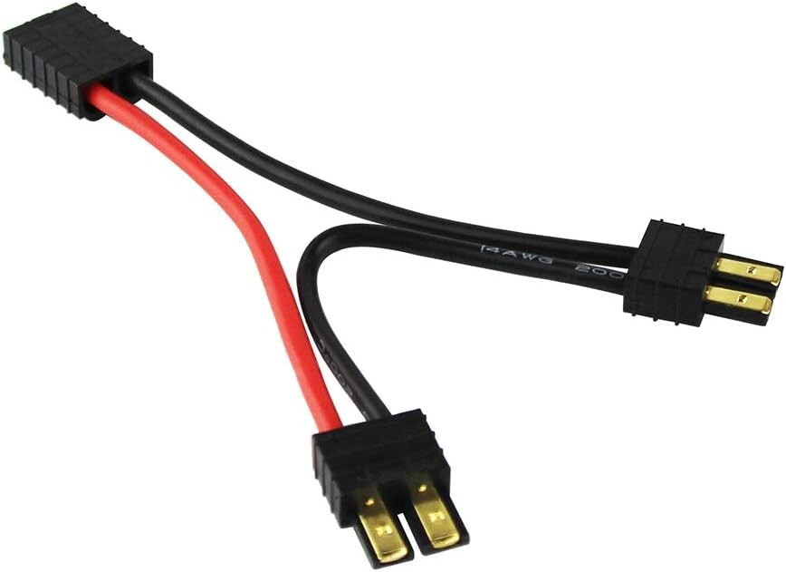 TRX Series Line Battery Adaptor Connector Plug Cable Wire 14 AWG