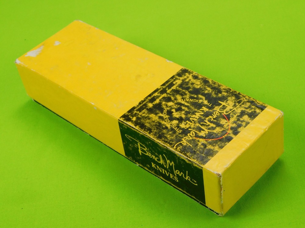 Vintage US BenchMark Moray Knife EMPTY Box w/ Papers