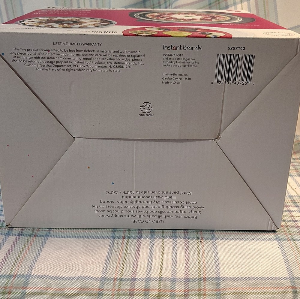 Instant Pot 4-Piece Baking Accessory Set Springform, Cake Pan, Egg Bites 6/8Qt