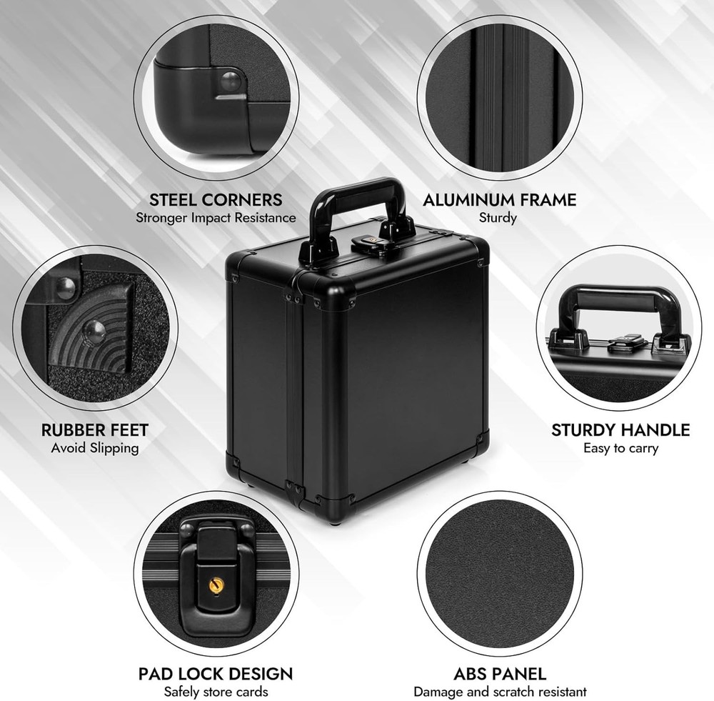 Top Loader Storage Box, Graded Card Storage Boxes, Trading Card Organizer Cas...