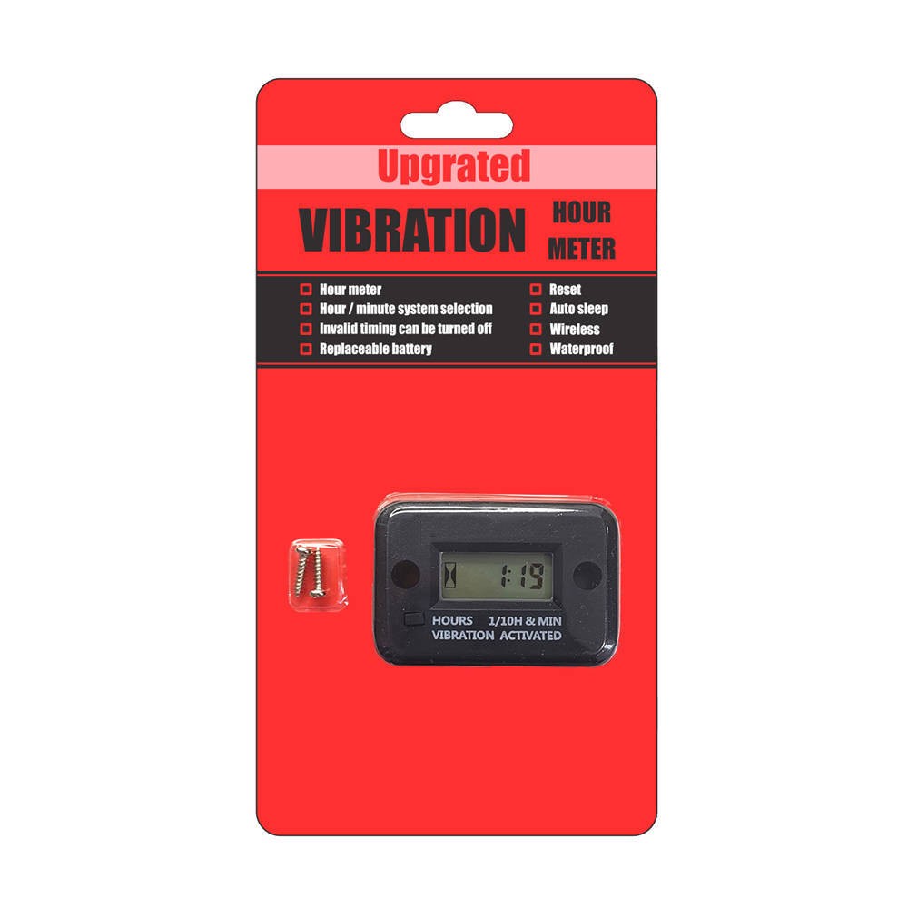 Digital Vibration Hour Meter Hour Meter LCD Hour Meter Motorcycle