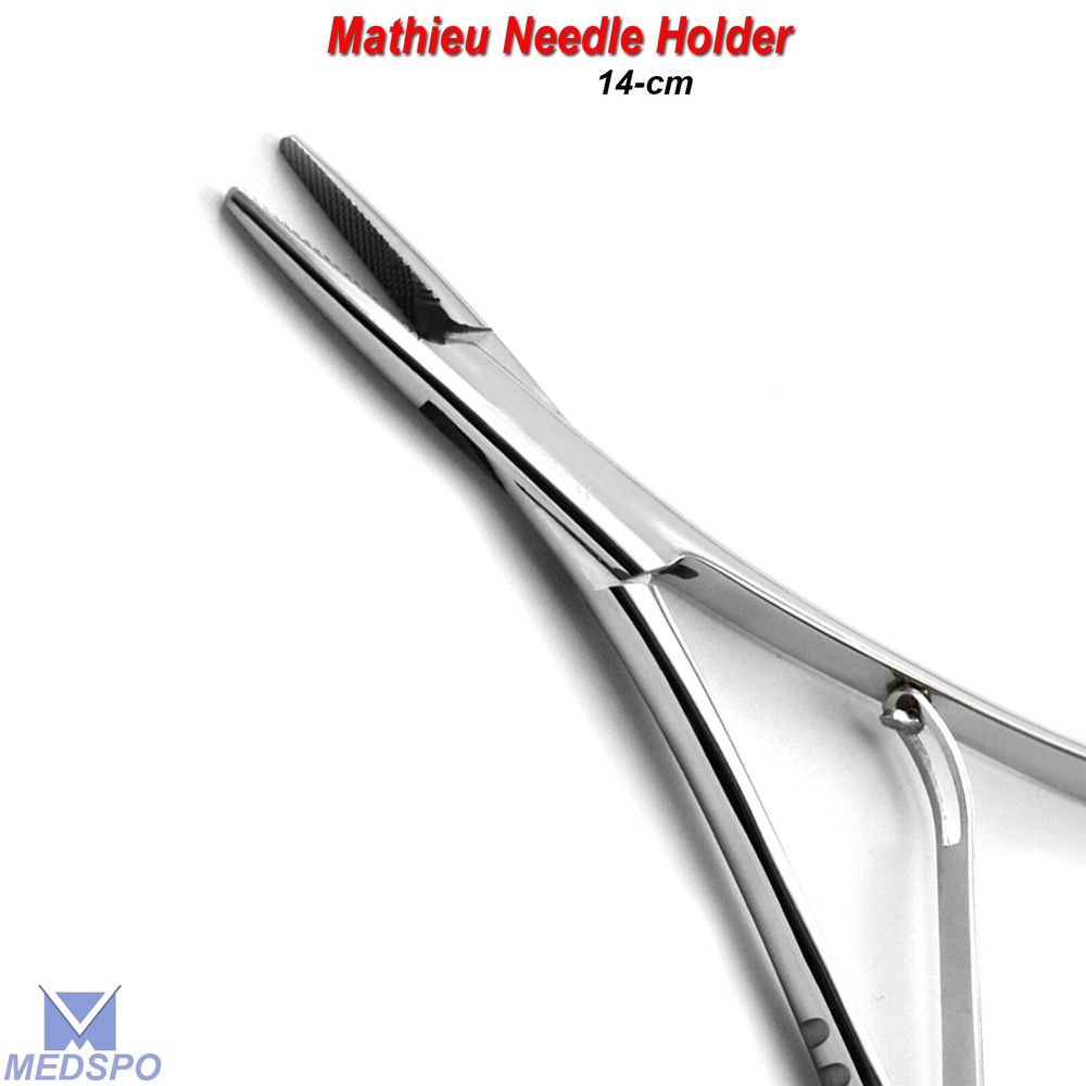 Dental Elastic Mathieu Needle Holder Forceps Band Ligating Surgical Instruments