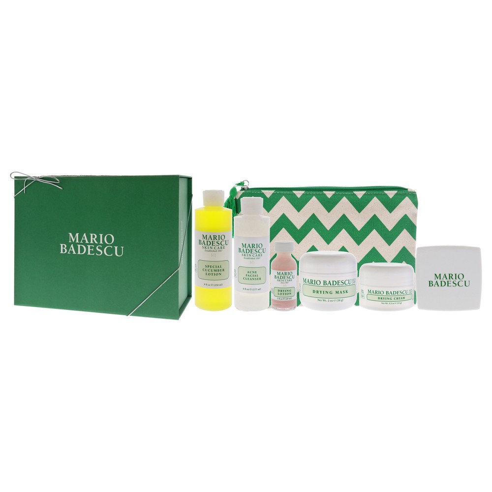 Acne Control Kit by Mario Badescu for Unisex - 5 Pc Kit Set