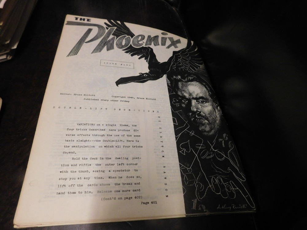 The Phoenix Magic Magazine For Magicians # 100