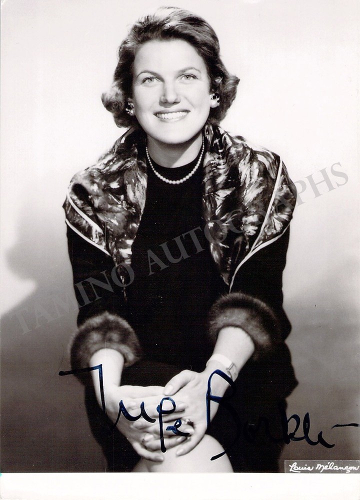 Borkh, Inge - Signed Photograph