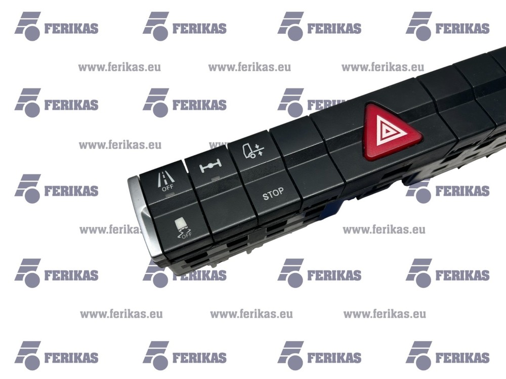 Mercedes Benz Actros MP5 warning light switch, panel A9605401401