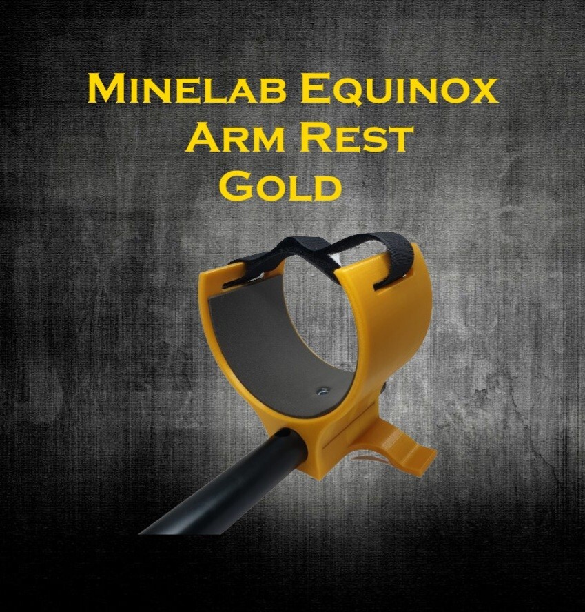 Minelab Equinox Arm Rest - Gold