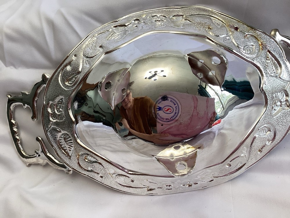 Vintage, Studio Silversmith Co. Silver Plated Mint Dish
