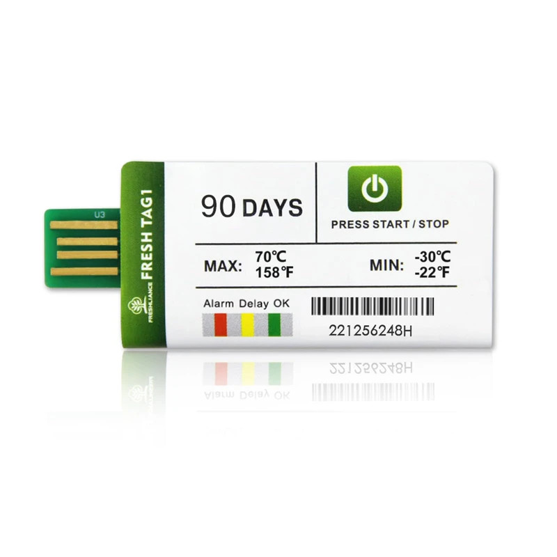 Freshliance 1pack Temperature Data Logger USB Disposable Temperature Recorder