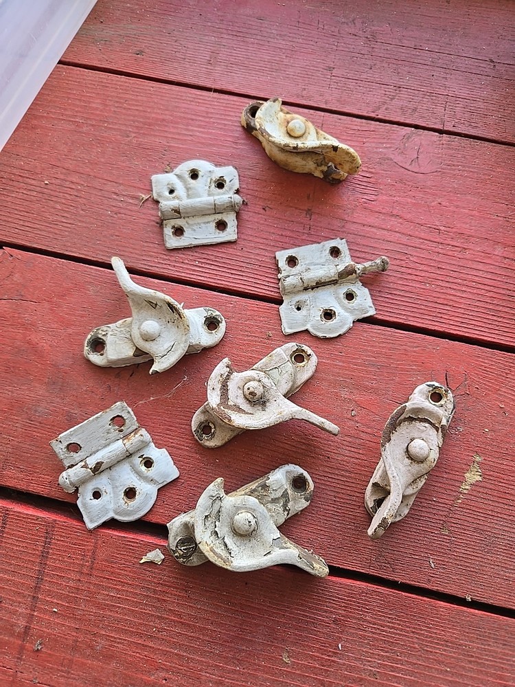 Vintage Original 1910's Window Hardware + Extras +