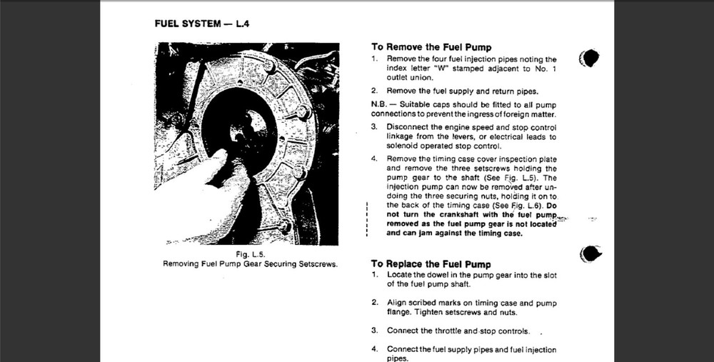 Perkins 4.2032 Diesel Engine Workshop Service manual