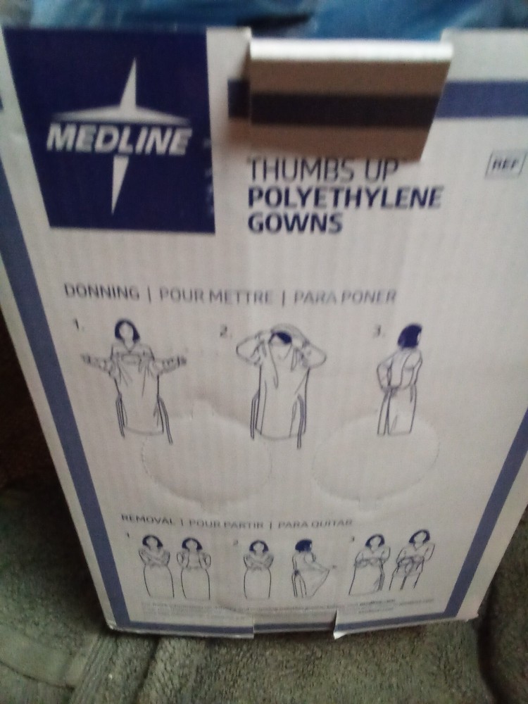 Disposable Polyethylene Gowns  (Pack of 11)