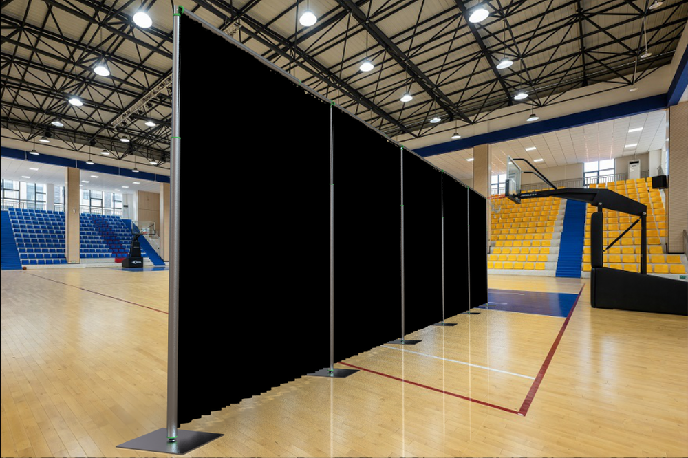 ADJUSTABLE QUICK BACKDROP KIT 10 FT TALL x 10FT-50FT WIDE PIPE WITHOUT DRAPE
