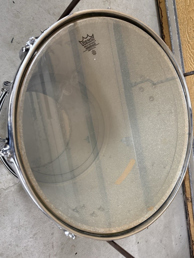 ROGERS 1970S 18" FLOOR TOM DRUM SCRIPT LOGO Black