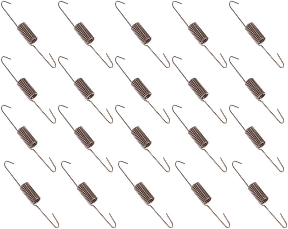 20 Pack 10CM Sofa Mechanism Stretch Spring Replacement Extension Silver