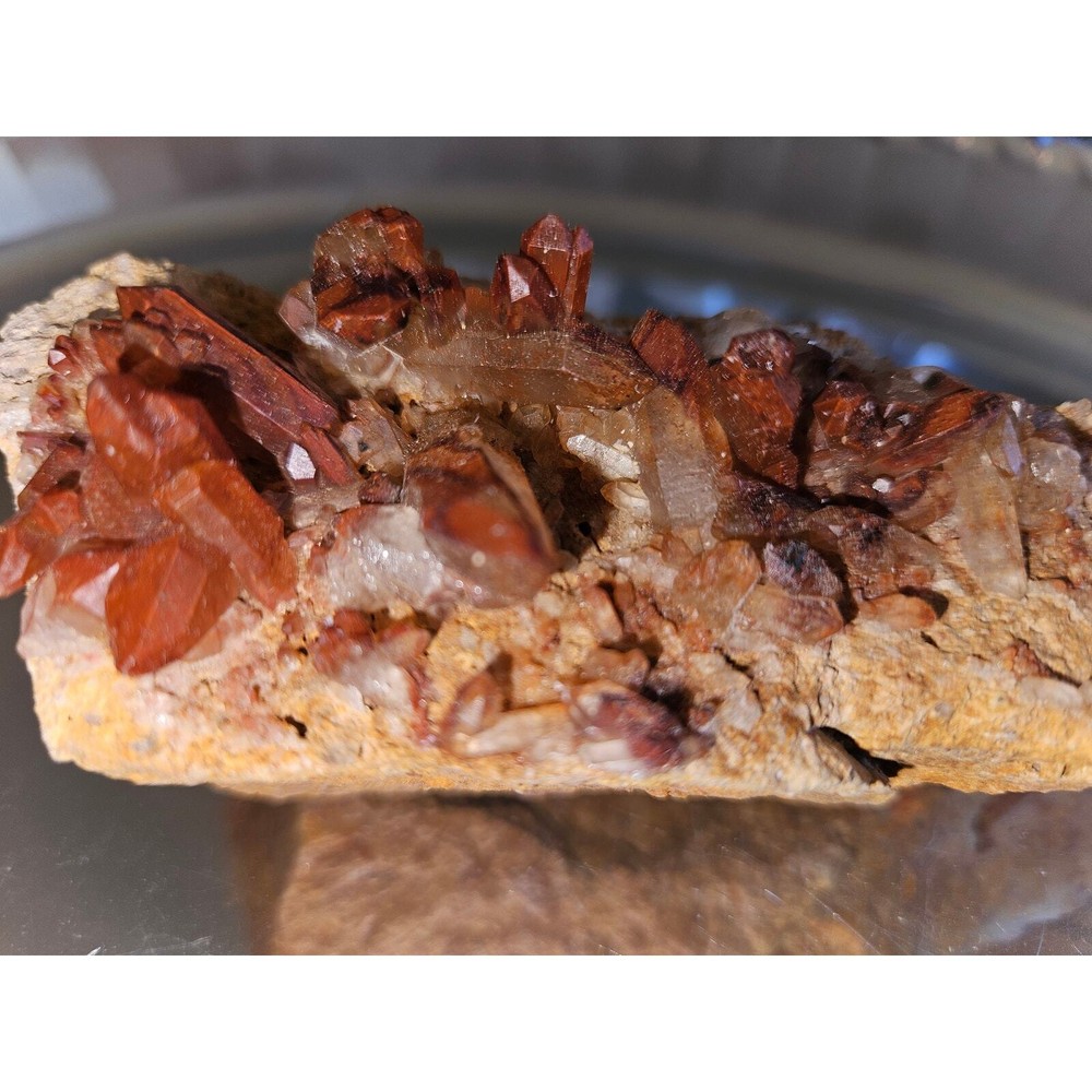 RARE !! Red Quartz Crystals !! Red Quartz !!