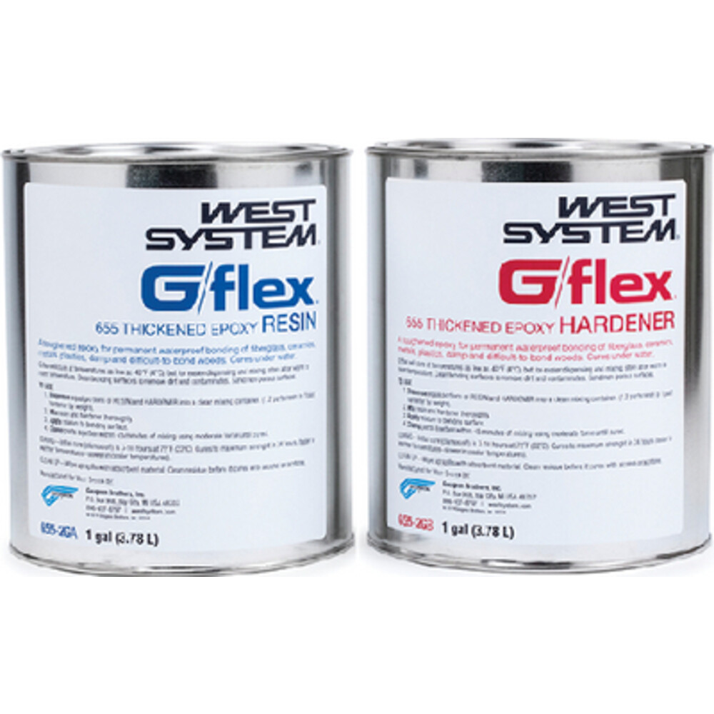 West System 655-2G G/Flex Adhesive 2/1Gal