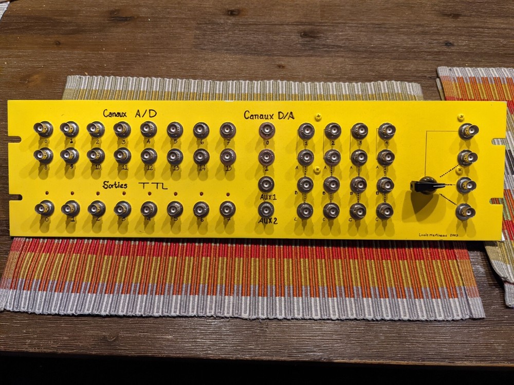 CB68 DAQ data patch panel BNC terminal with National Instruments CB-68LPR - NEW