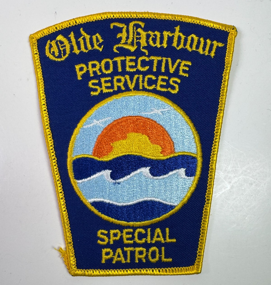 Old Harbour Protective Special Police Massachusetts MA Patch CC10