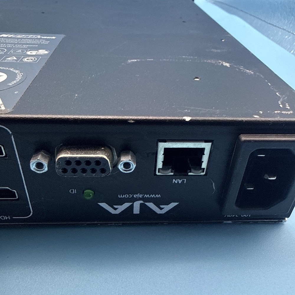 AJA Ki Pro Rack Video Recorder & Player – No Storage Module And No Adapters