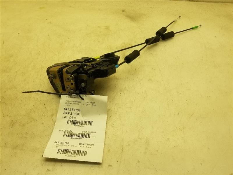 2004 LEXUS RX330 DRIVER SIDE REAR DOOR LOCK ACTUATOR ASSEMBLY