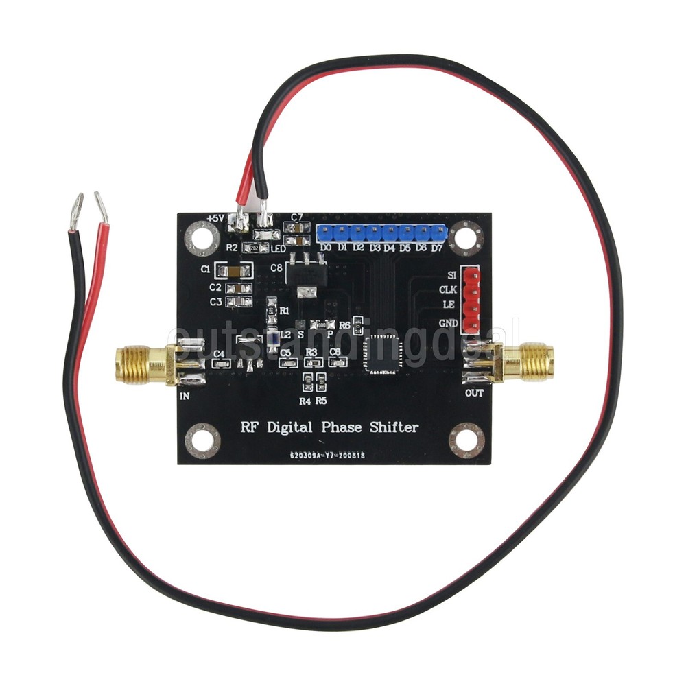 1-2.2GHz RF Digital Phase Shifter Microwave Broadband Phase Shift Module 8Bit-