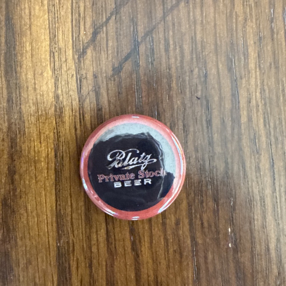 Blatz “Private Stock Beer” Pin Button