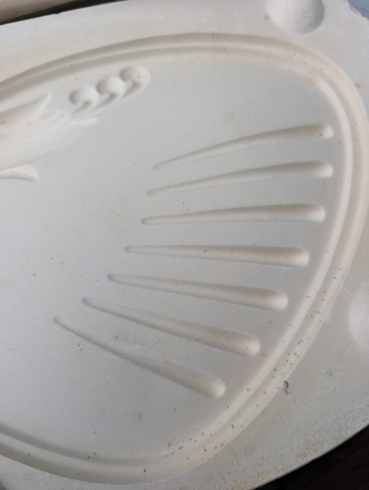 Large Tray Candy Dish Vintage Slip Casting Ceramic Mold