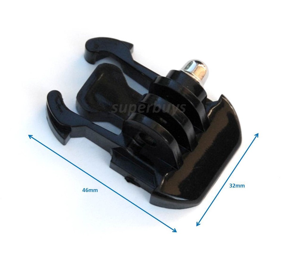 Helmet Quick Release Buckle Mount Base Adaptor GoPro Hero Plus Action Camera