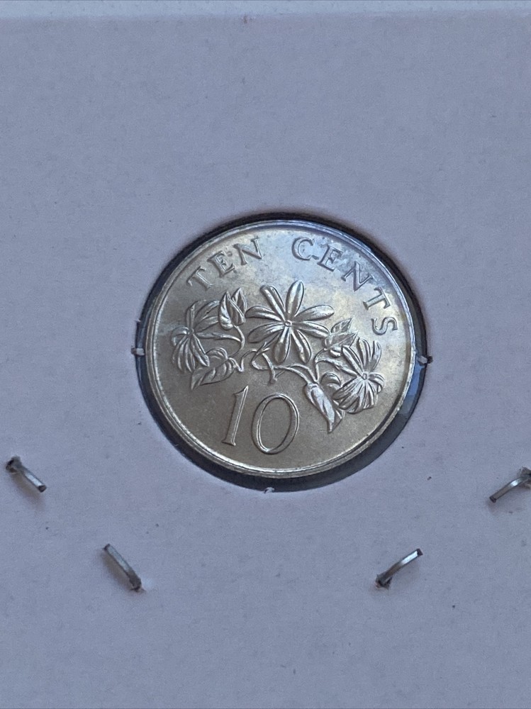 1991 Singapore 10 Cent Coin B8