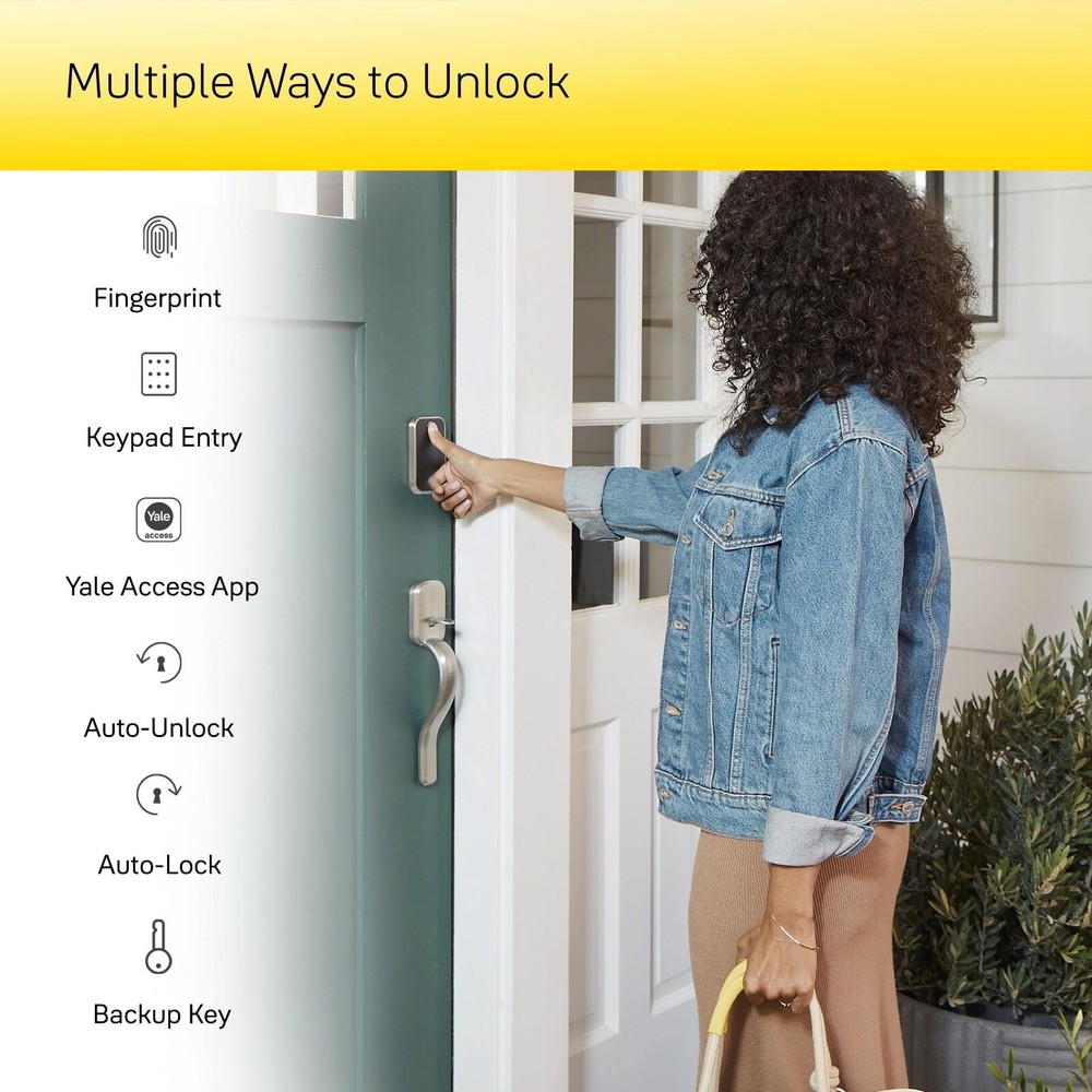 Yale - Assure Lock 2 - Smart Lock Wi-Fi Deadbolt with Touchscreen Keypad | Fi...