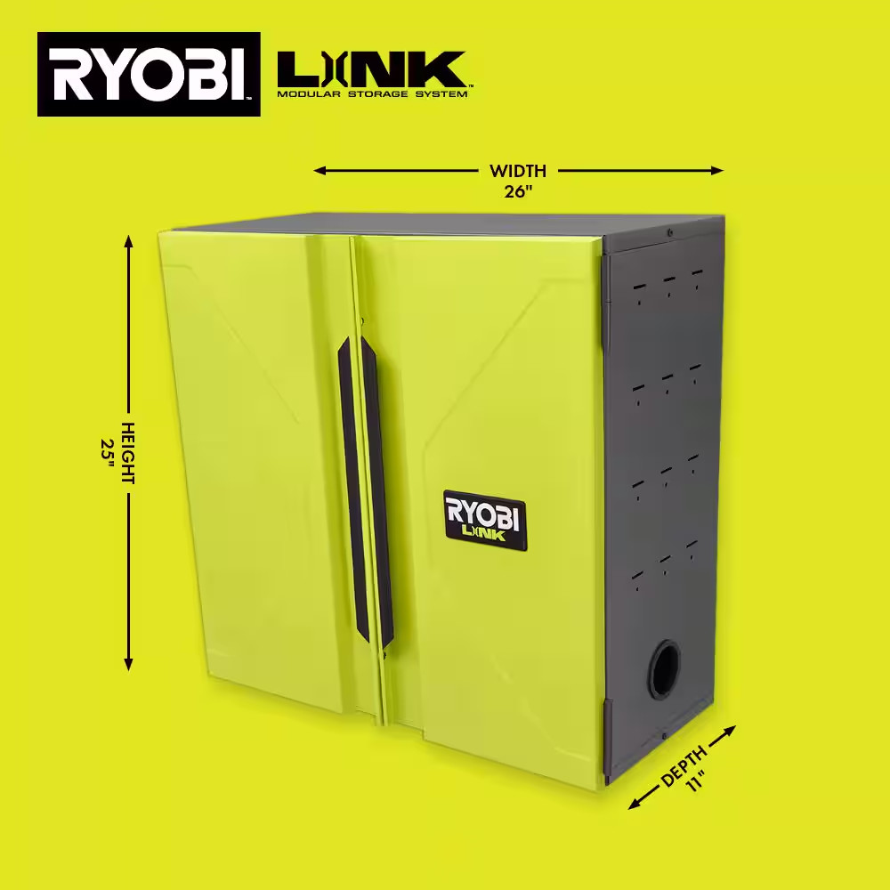 LINK Wall Mounted Tool Storage Cabinet