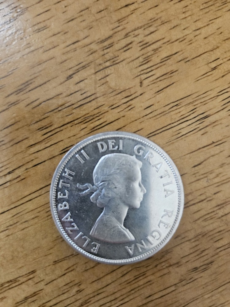 1963 Canadian Silver Dollar Coin
