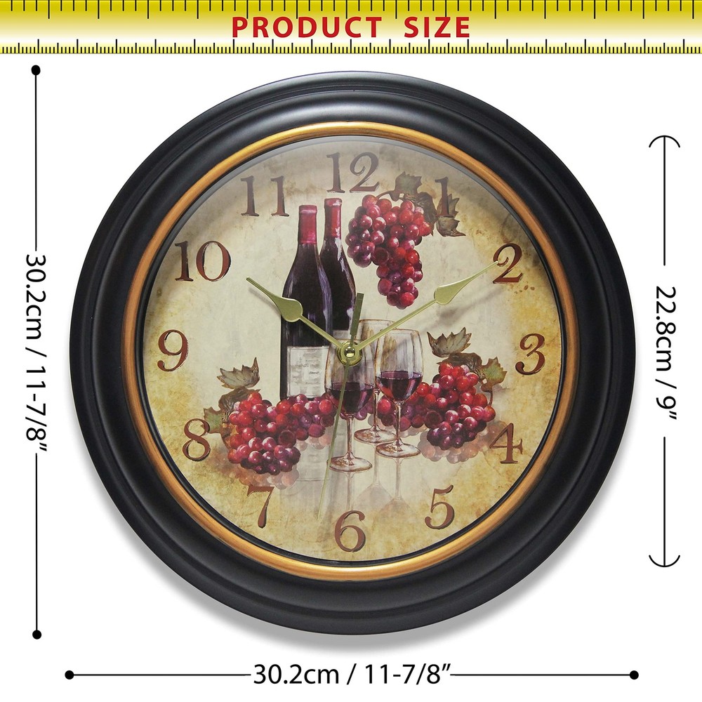 Infinity Instruments Valencia Wall Clock