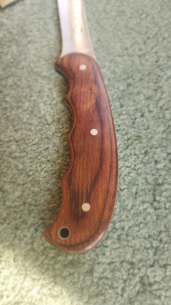 Browning RMEF Model 0031 Hatchet Axe Sheath Wood Handle