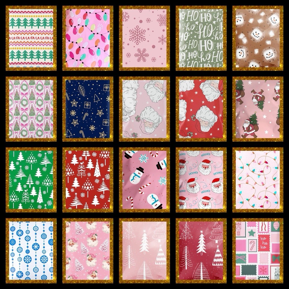Poly Mailers Assortment 14x19 Shipping Bags
