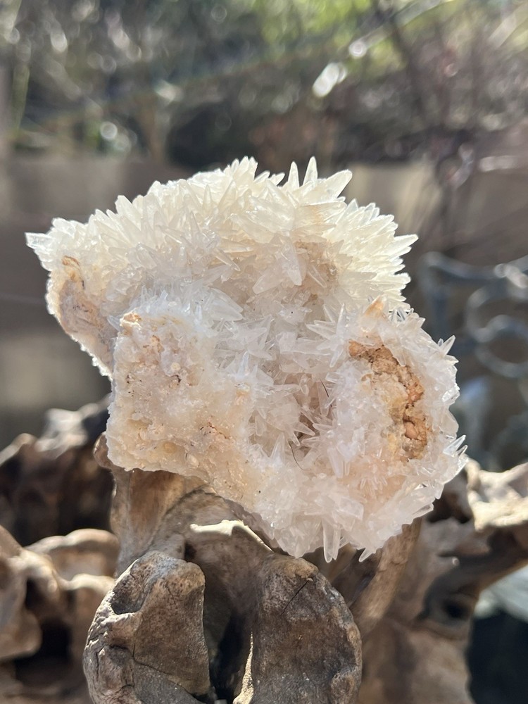Calcite Spiky Cluster Patterns 292g 2