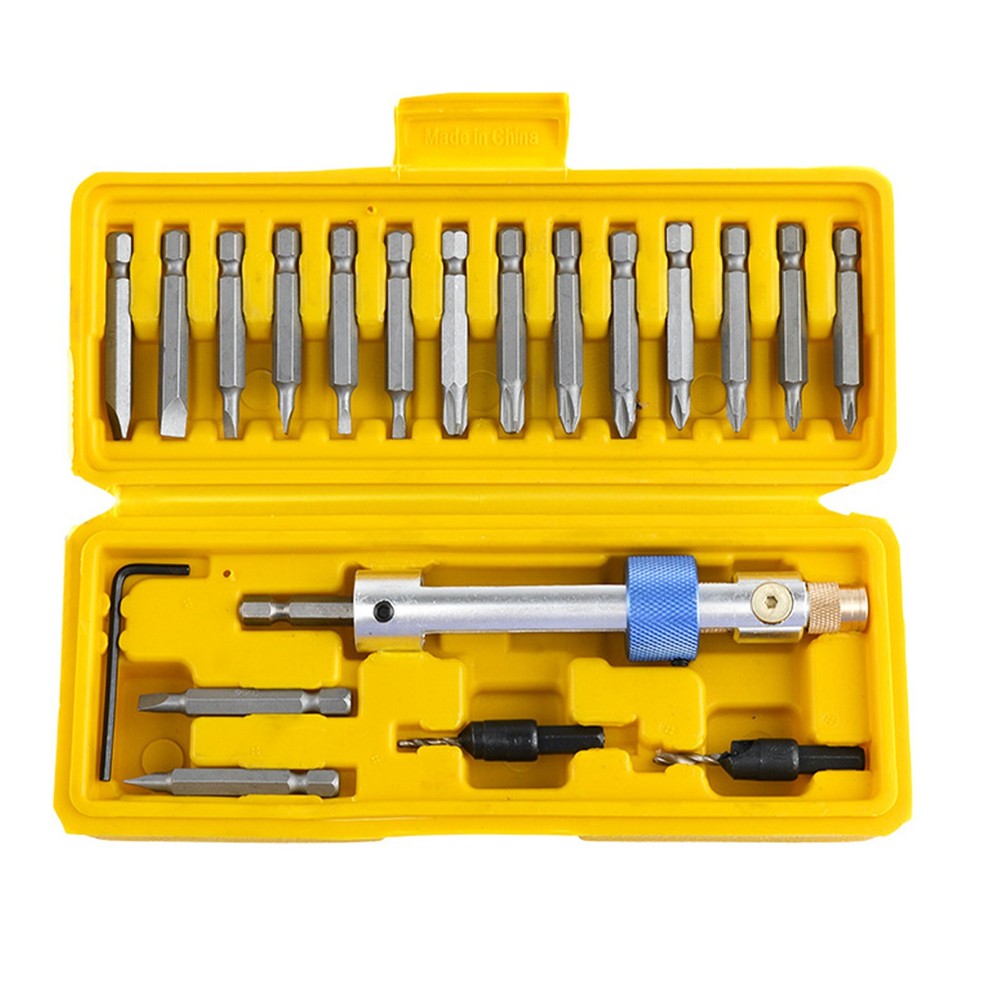 20pcs/Box Half Time Drill Driver Multi Function Screwdriver Tool Screw Power G