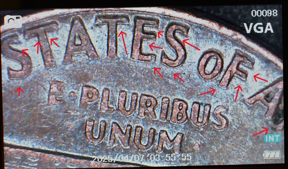 1976 D Lincoln Memorial Penny Rare Error