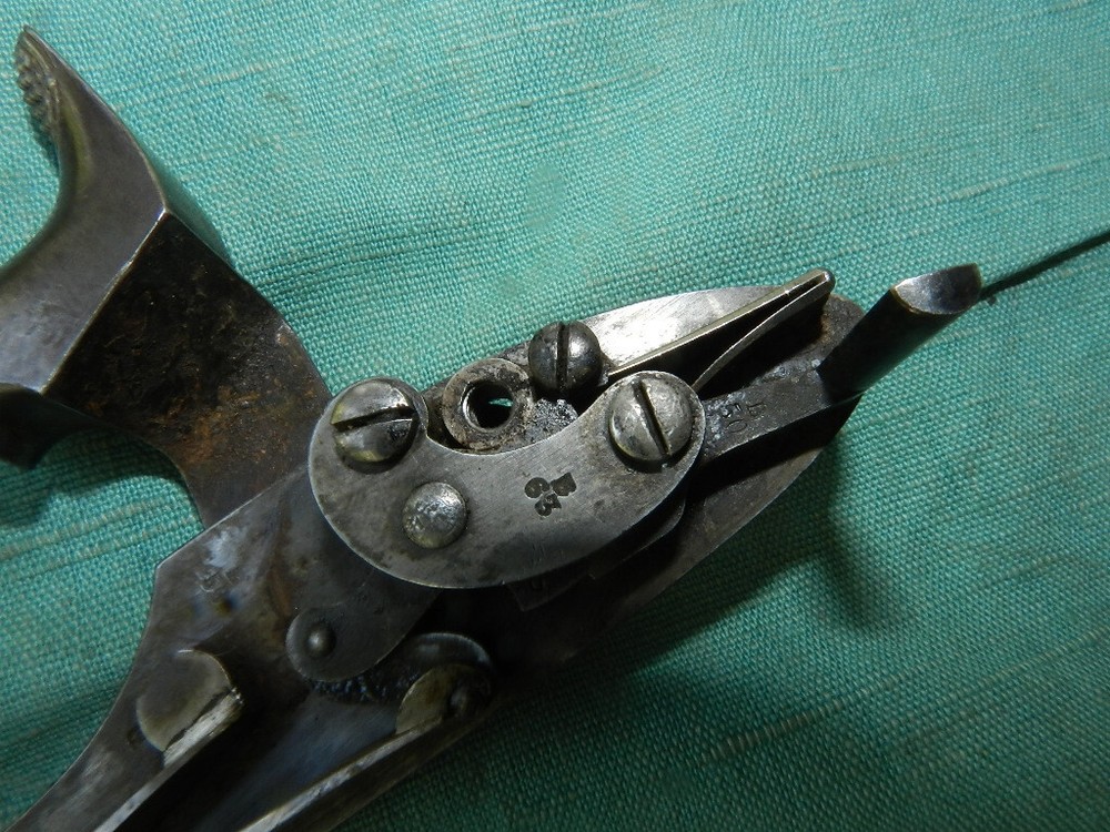 Tower B.S.A Co. 1865 complete percussion rifle lock