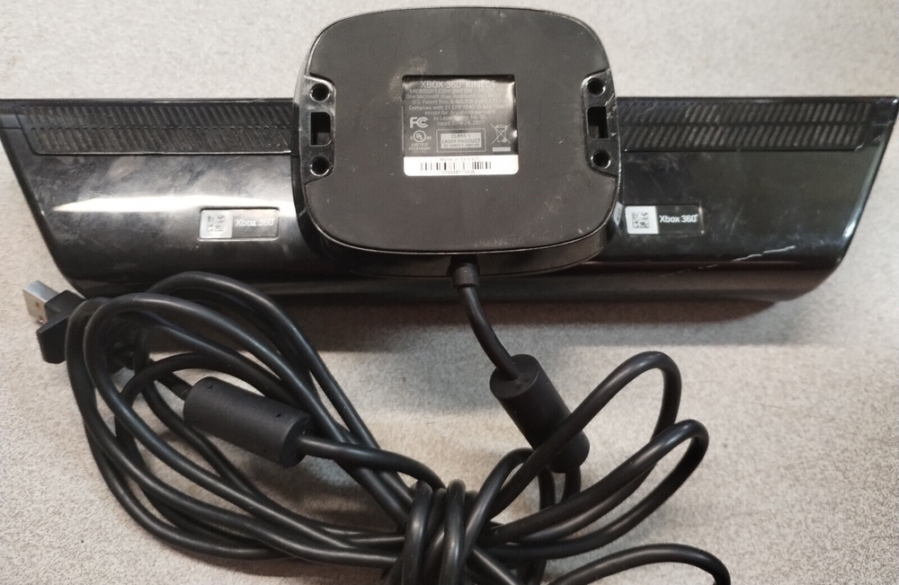 Microsoft Xbox 360 Kinect Black Model 1414(E)