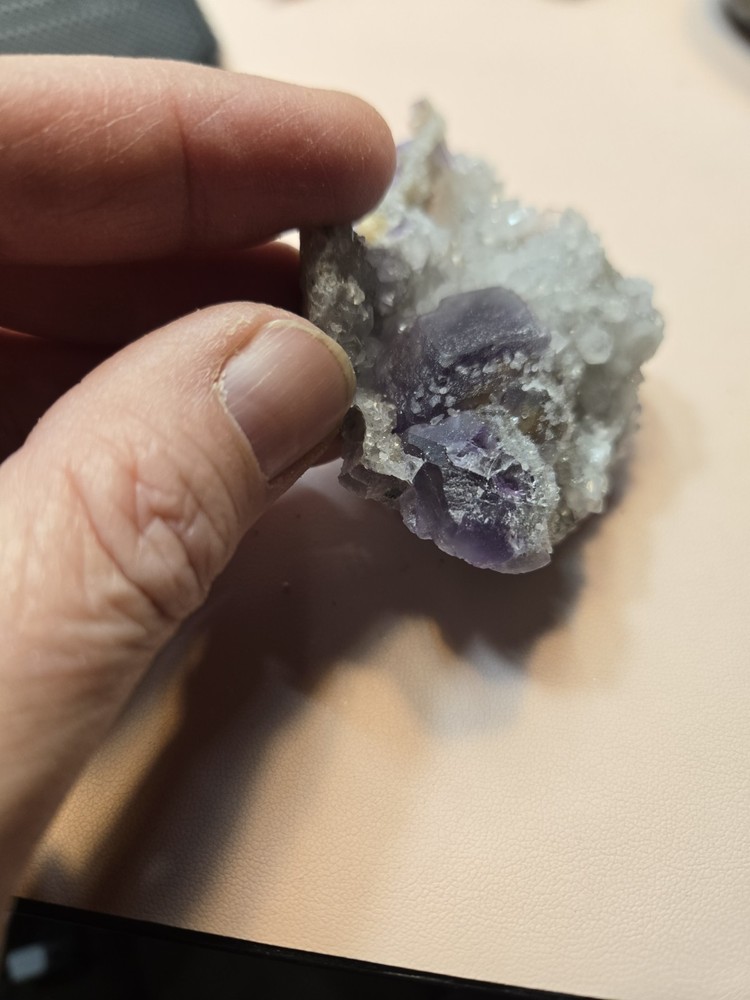 Natural Flourite Crystal Quartz?