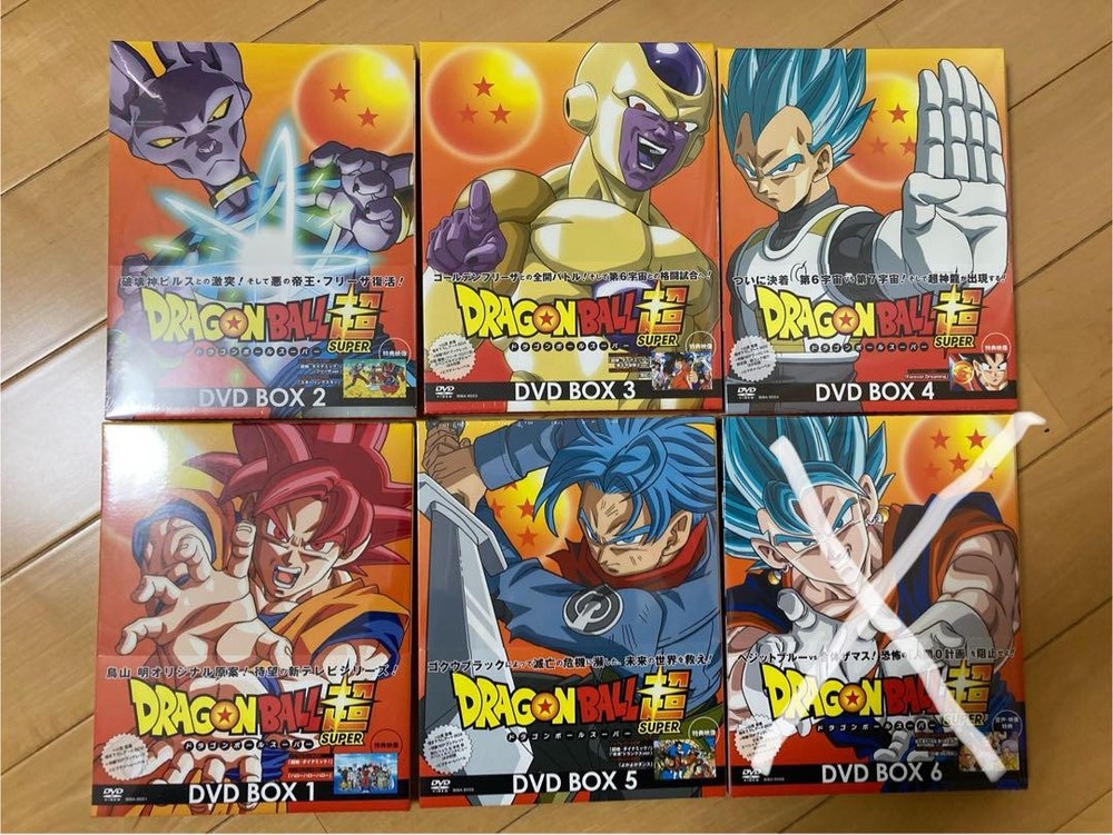 Dragon Ball Super DVD Box 1~5 Sets