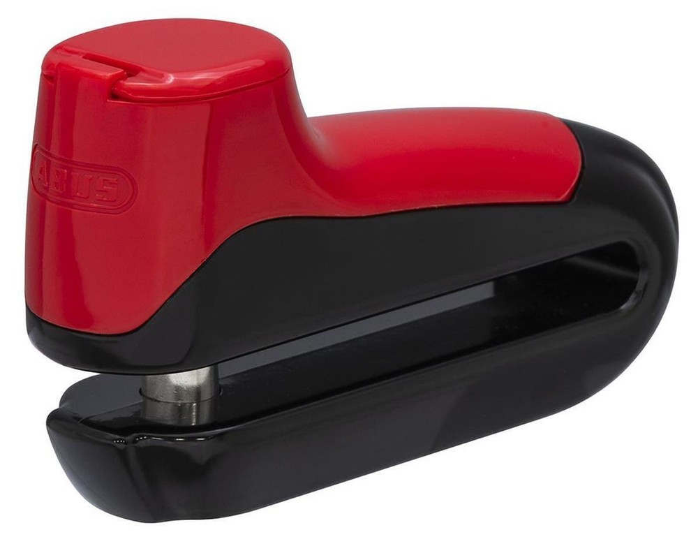 Disc lock ABUS 304 with 10 mm pin Red